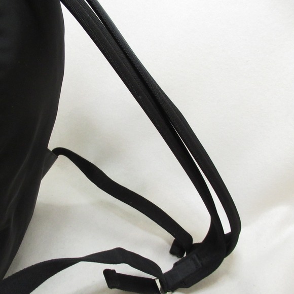 Palm Angels Nylon Men's Women's Rucksack Backpack Black - Picture 8 of 9